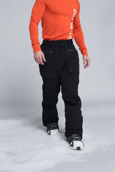 Animal Glaze Mens Snow Pants Mountain Warehouse Collection Black