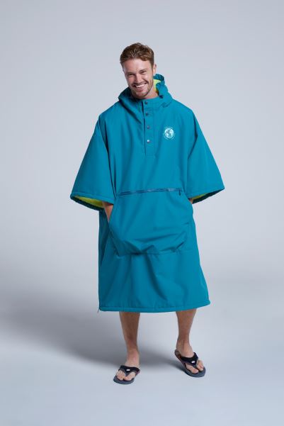 Fashion Animal Zoris Mens Changing Robe Teal Mountain Warehouse