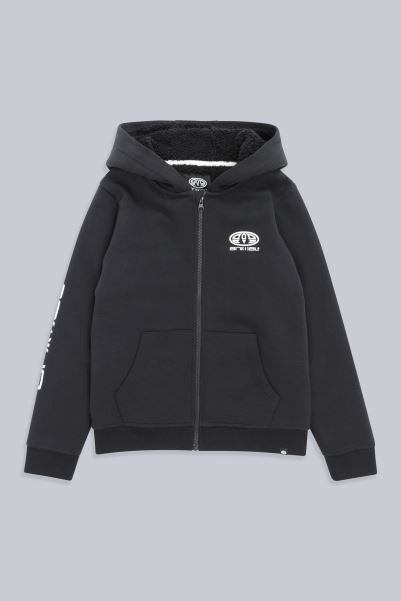 Hot Black Animal Cade Kids Organic Hoodie Mountain Warehouse