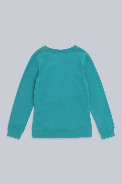Brand Animal Sadie Kids Organic Sweatshirt Teal Mountain Warehouse