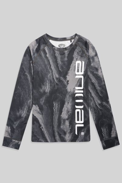 Brand Black Animal Wyatts Kids Recycled Top Mountain Warehouse