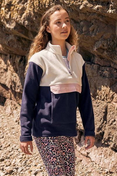 Mountain Warehouse Origins Animal Mia Kids Recycled Fleece Navy