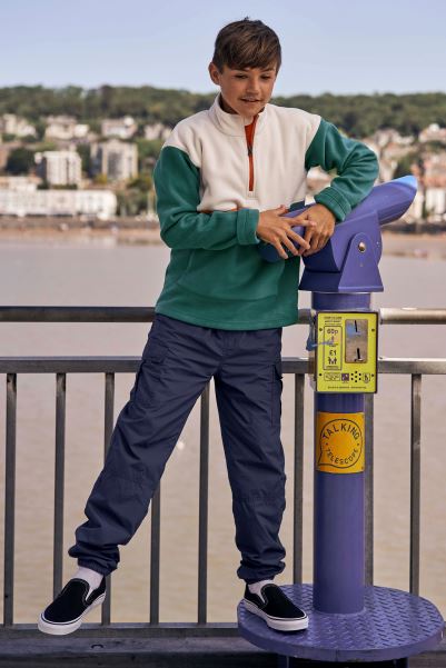 Animal Harry Kids Recycled Fleece Mountain Warehouse Teal Best