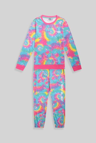Hot Mountain Warehouse Animal Dreamy Kids Pyjama Set Pink