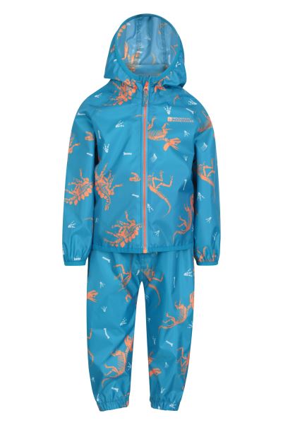 Printed Toddler Recycled Rain Set Best Blue Mountain Warehouse