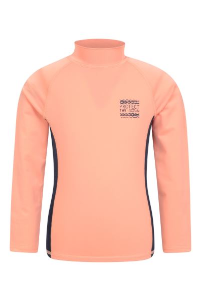 Steve Backshall Ocean Kids Long Sleeve Rash Vest Coral Mountain Warehouse Collections
