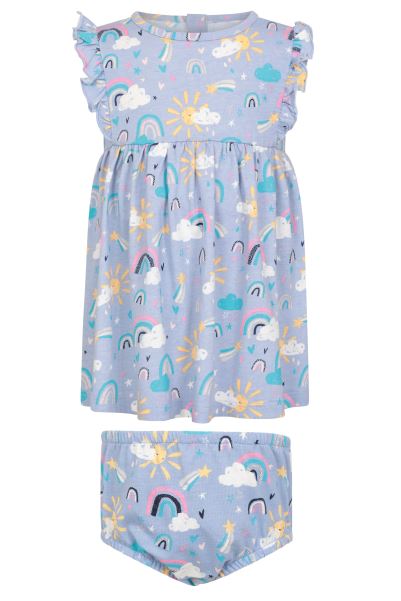 Baby Organic Dress Set Lilac Mountain Warehouse Brands