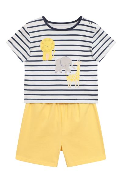 Cream Original Mountain Warehouse Baby Organic Jersey Play Set