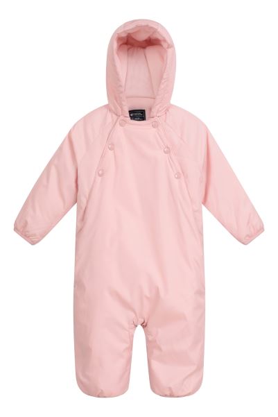 Collections Baby Pramsuit Pink Mountain Warehouse