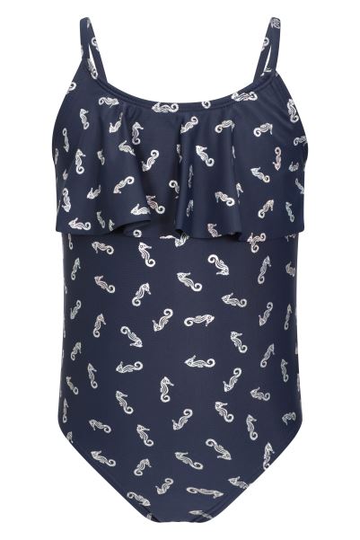 Mountain Warehouse Navy Brands Kids Ruffle Swimsuit