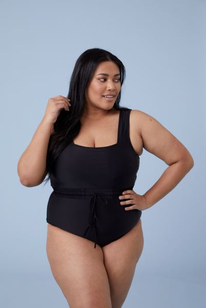 Collections Black Active People Catapult Womens Swimsuit Mountain Warehouse