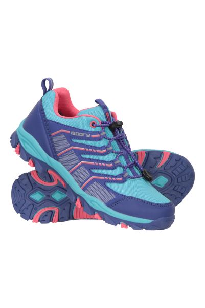 Bolt Kids Active Waterproof Shoes Mountain Warehouse Blue Origin