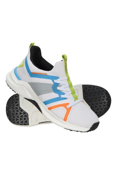 Mountain Warehouse Strike Kids Active Trainers White Brands