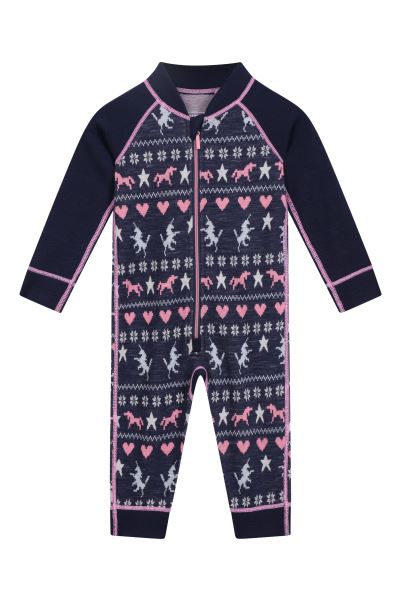 Origins Pink Mountain Warehouse Baby Merino All In One