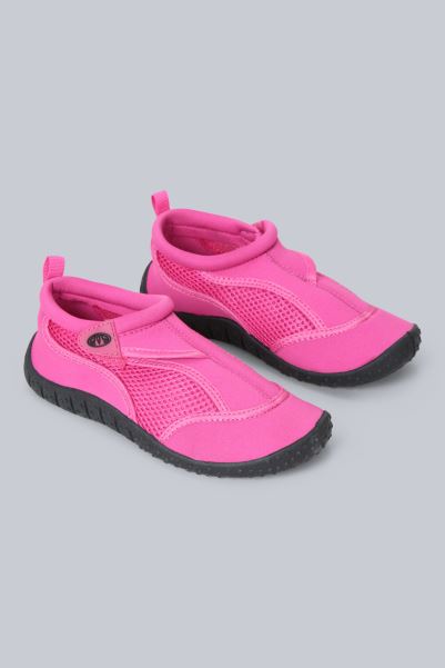 Mountain Warehouse Animal Paddle Kids Aqua Shoes Pink Hot