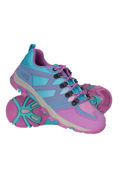 Mountain Warehouse Fashion Oscar Kids Walking Shoes Lilac