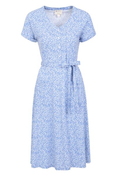 Collections Isola Womens Jersey Dress Blue Mountain Warehouse