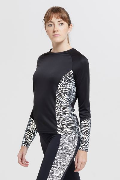 Black Iso-Vis Reflective Womens Long-Sleeve Top Mountain Warehouse Best