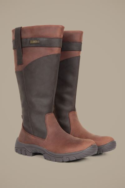 Origin Dark-Brown Mountain Warehouse Lustleigh Womens Leather Boots