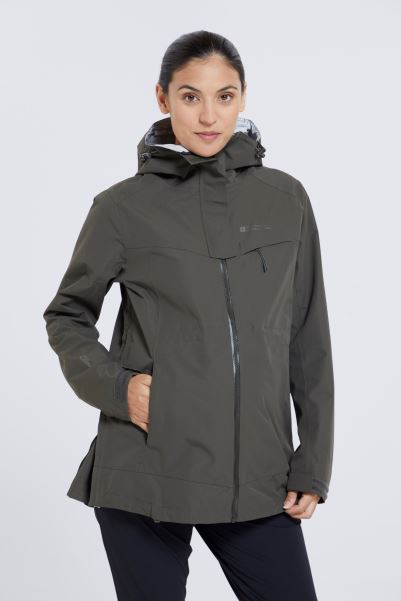 Arlberg Maternity 2.5 Layer Jacket Origins Dark-Khaki Mountain Warehouse