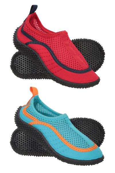 Bermuda Junior Aqua Shoe 2-Pack Mountain Warehouse New Red