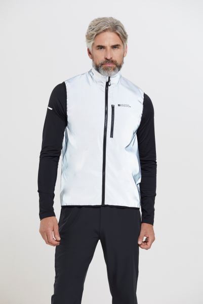 Black Mountain Warehouse Hot 360 Reflective Mens Reversible Vest