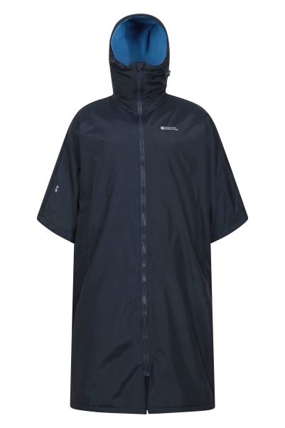 Navy Brand Wave Mens Waterproof Swim Changing Robe Mountain Warehouse
