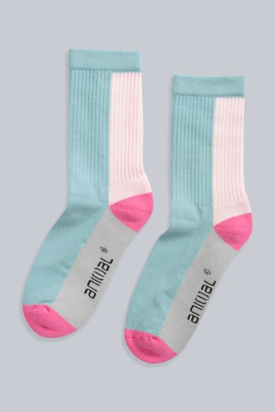 Mountain Warehouse New Animal Millie Womens Organic Socks Grey