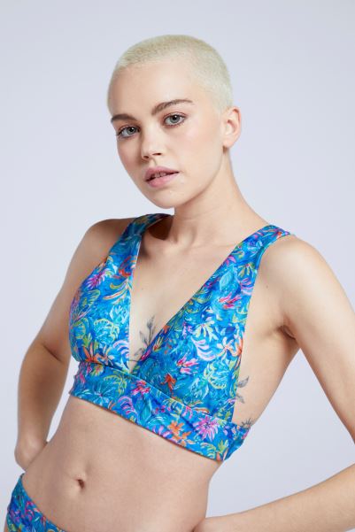 Blue Animal Claire Womens Bikini Top Mountain Warehouse Brands
