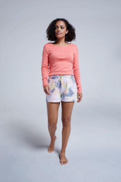Animal Driftoff Womens Pyjama Shorts Mountain Warehouse Tropical Brands