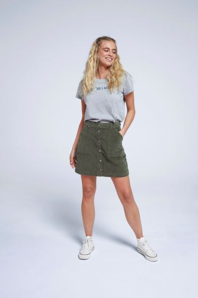 Animal Jordyn Womens Organic Skirt Khaki Mountain Warehouse Best
