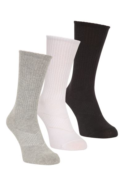 Arch Support Kids Socks 3-Pack Mixed Best Mountain Warehouse
