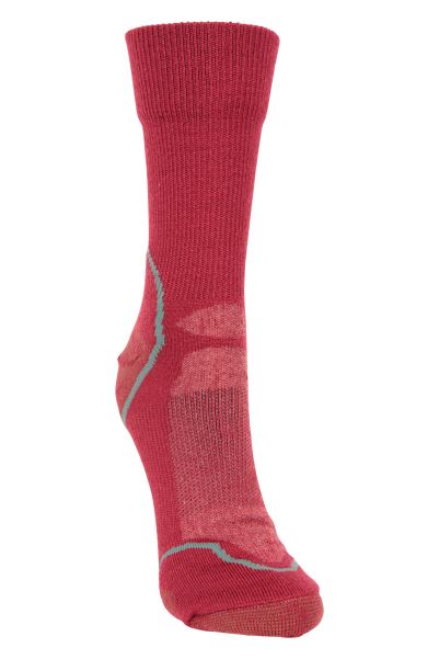 Red Mountain Warehouse Merino Hiker Womens Quarter Length Socks Hot