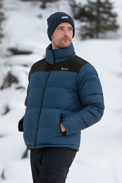 Mountain Warehouse Best Voltage Extreme Mens Rds Down Jacket Petrol