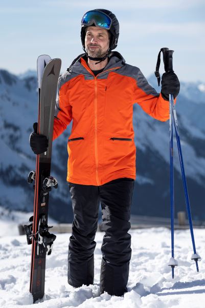 Orion Mens Ski Jacket Orange Mountain Warehouse Origin