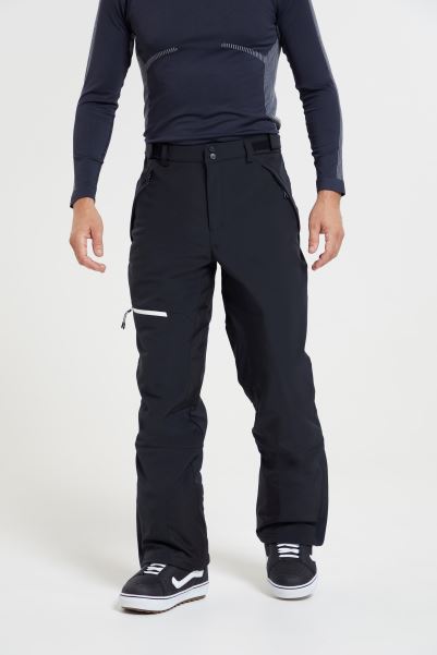 Axis Extreme Mens Softshell Ski Pants Mountain Warehouse Origin Black