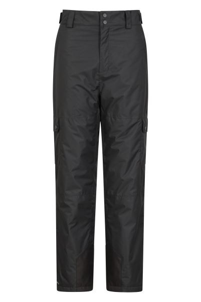 Mountain Warehouse Black New Titan Mens Snowboard Pants
