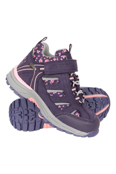Drift Toddler Printed Waterproof Boots Mountain Warehouse Purple Brand