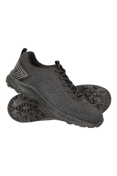 Black Mountain Warehouse Be Seen Womens Reflective Running Trainers Best