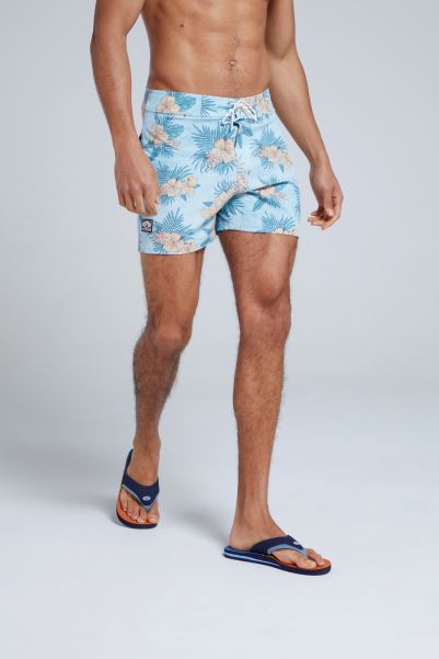 Mountain Warehouse Origin Mixed Animal Brody Mens Printed Swim Shorts
