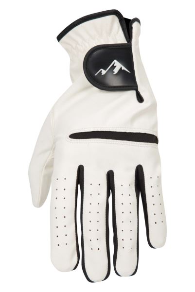 Portrush Golf Performance Glove - Left Hot Mountain Warehouse White