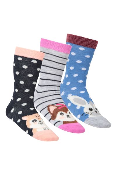 Mountain Warehouse Navy Recycled Character Kids Socks Fashion