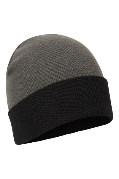 Black Collection Mountain Warehouse Augusta Womens Recycled Reversible Beanie