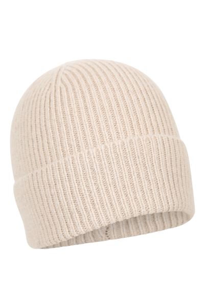 Merino Beanie Hat Beige Mountain Warehouse Origins