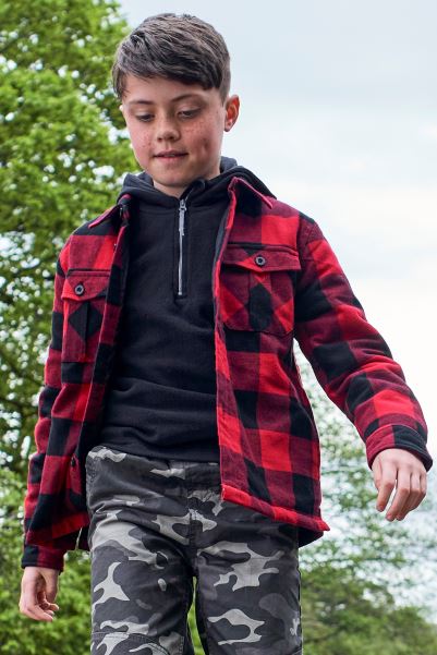 Origin Mountain Warehouse Orion Kids Shacket Black