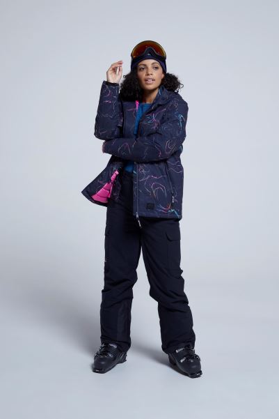 Animal Trail Recycled Womens Snow Jacket Mountain Warehouse Best Mixed