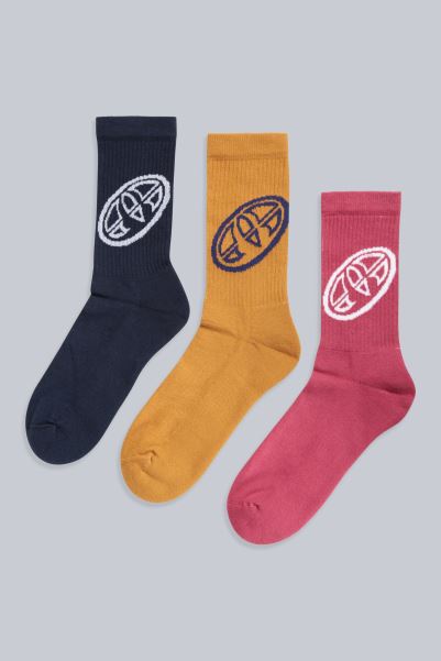 Blue Brand Mountain Warehouse Animal Andrew Mens Socks 3-Pack