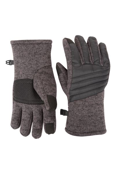 New Mountain Warehouse Extreme Kids Windproof Waterproof Gloves Charcoal