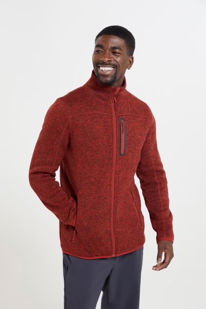 Best Red Mountain Warehouse Redmund Mens Fleece Jacket