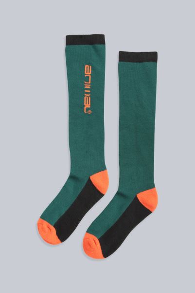 Orange Animal Move Kids Ski Socks Hot Mountain Warehouse